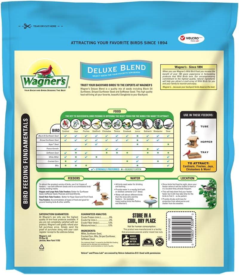 image:imageWagners 13008 Deluxe Wild Bird Food 10 lb Bag