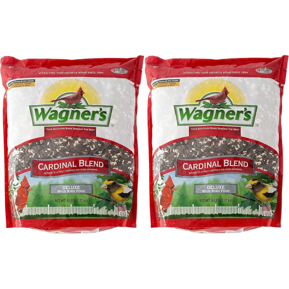 image:imageWagners 62032 Cardinal Blend Wild Bird Food 6Pound Bag 2Pack2Pack