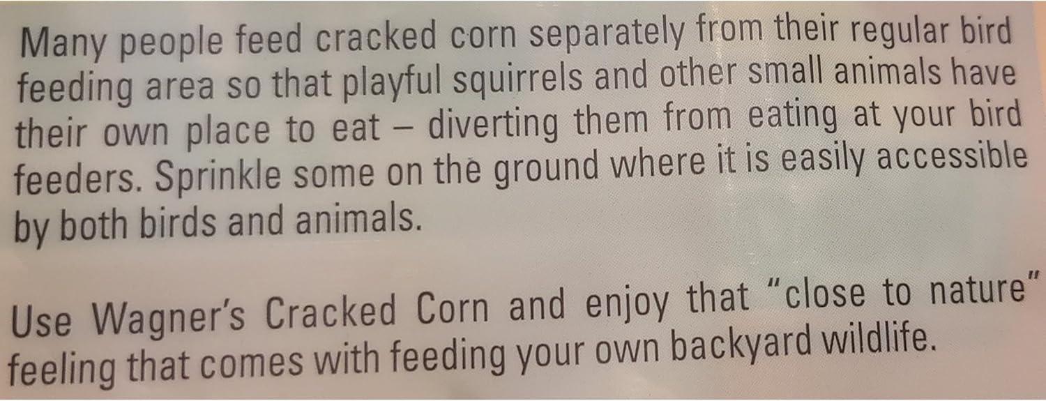 image:imageWagners 18542 Cracked Corn Wild Bird Food 10Pound Bag10Pound Bag
