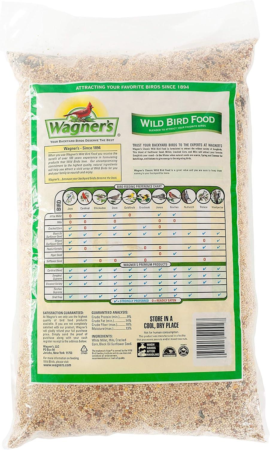 image:imageWagners 52003 Classic Blend Wild Bird Food 6Pound Bag6 Pound Pack of 1