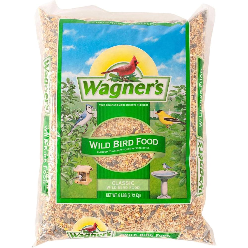 image:imageWagners 52003 Classic Blend Wild Bird Food 6Pound Bag6 Pound Pack of 1