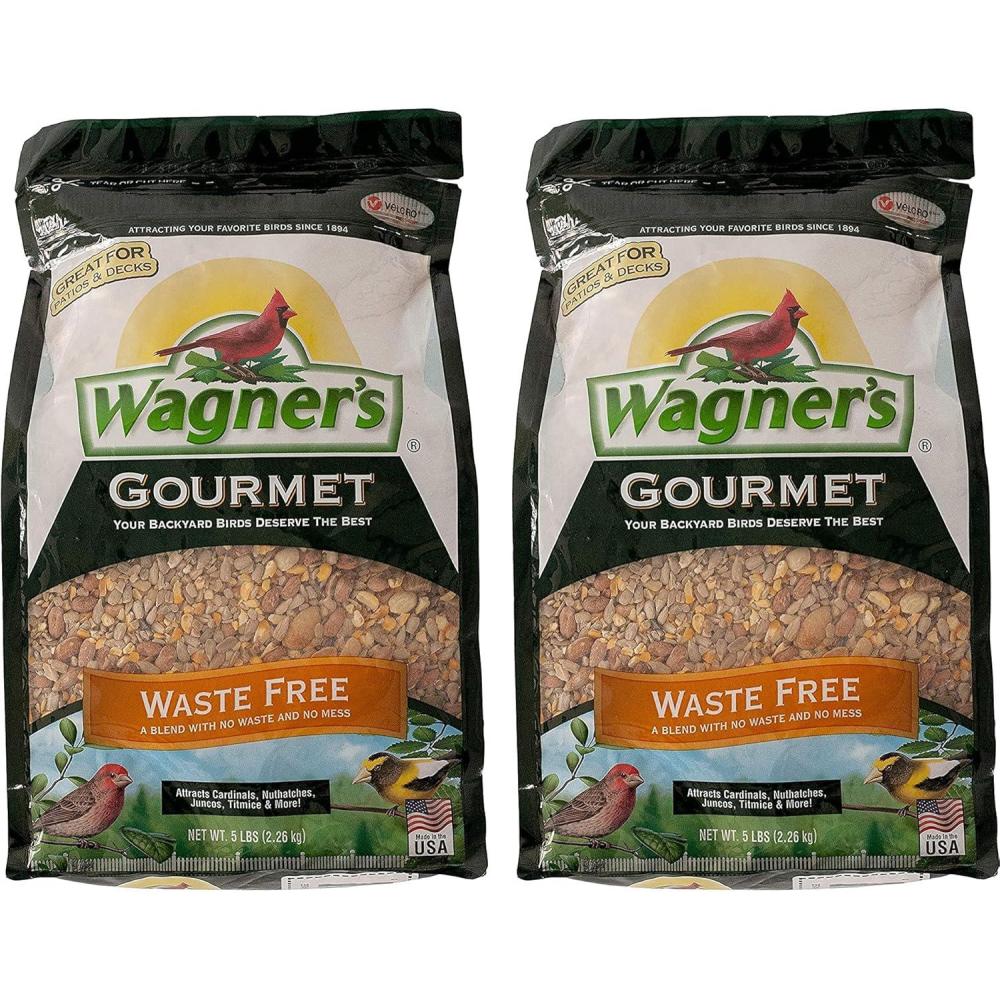 image:imageWagners 82056 Gourmet Waste Free Wild Bird Food 5Pound Bag2Pack