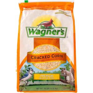 Wagner’s 18542 Cracked Corn Wild Bird Food, 10-Pound Bag(10-Pound Bag)