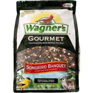 Wagner’s 82042 Songbird Banquet Wild Bird Food, 5-Pound Bag(Songbird Banquet Wild Bird Food)